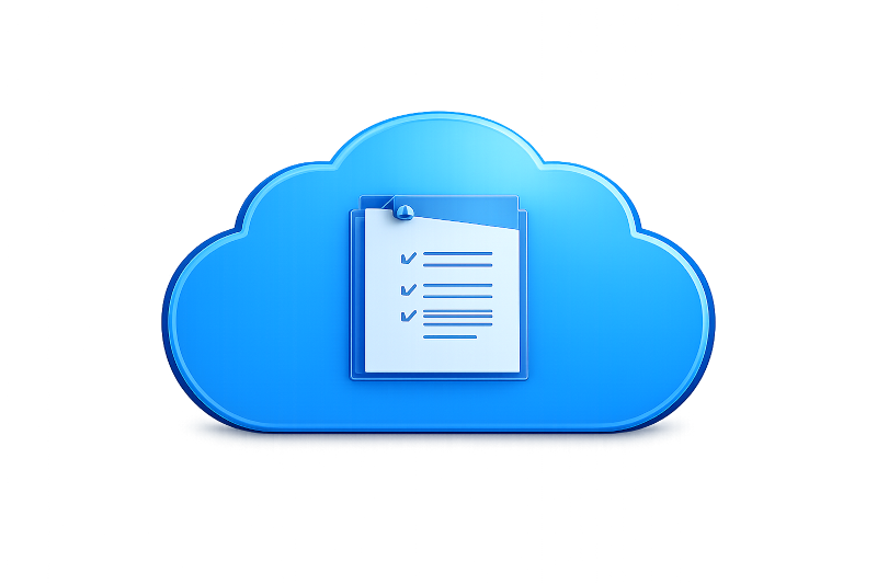 Cloud self-assessment checklist illustration